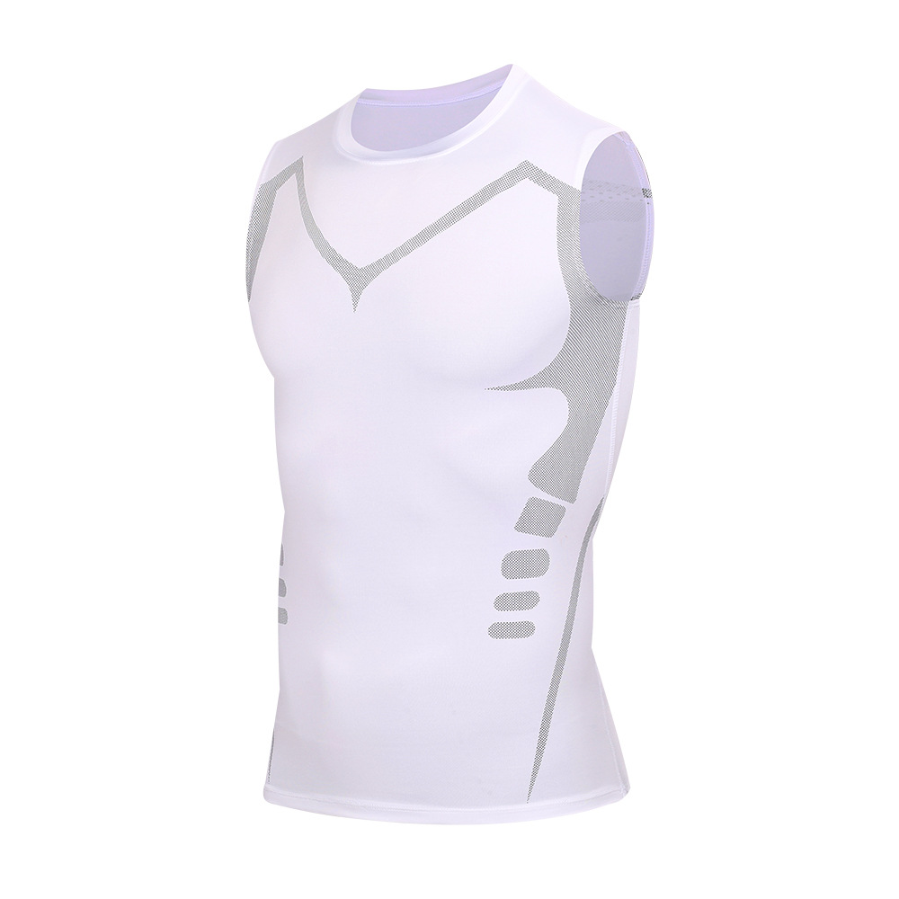 Tank Top Muscle - Canotta a Compressione da Uomo, Senza