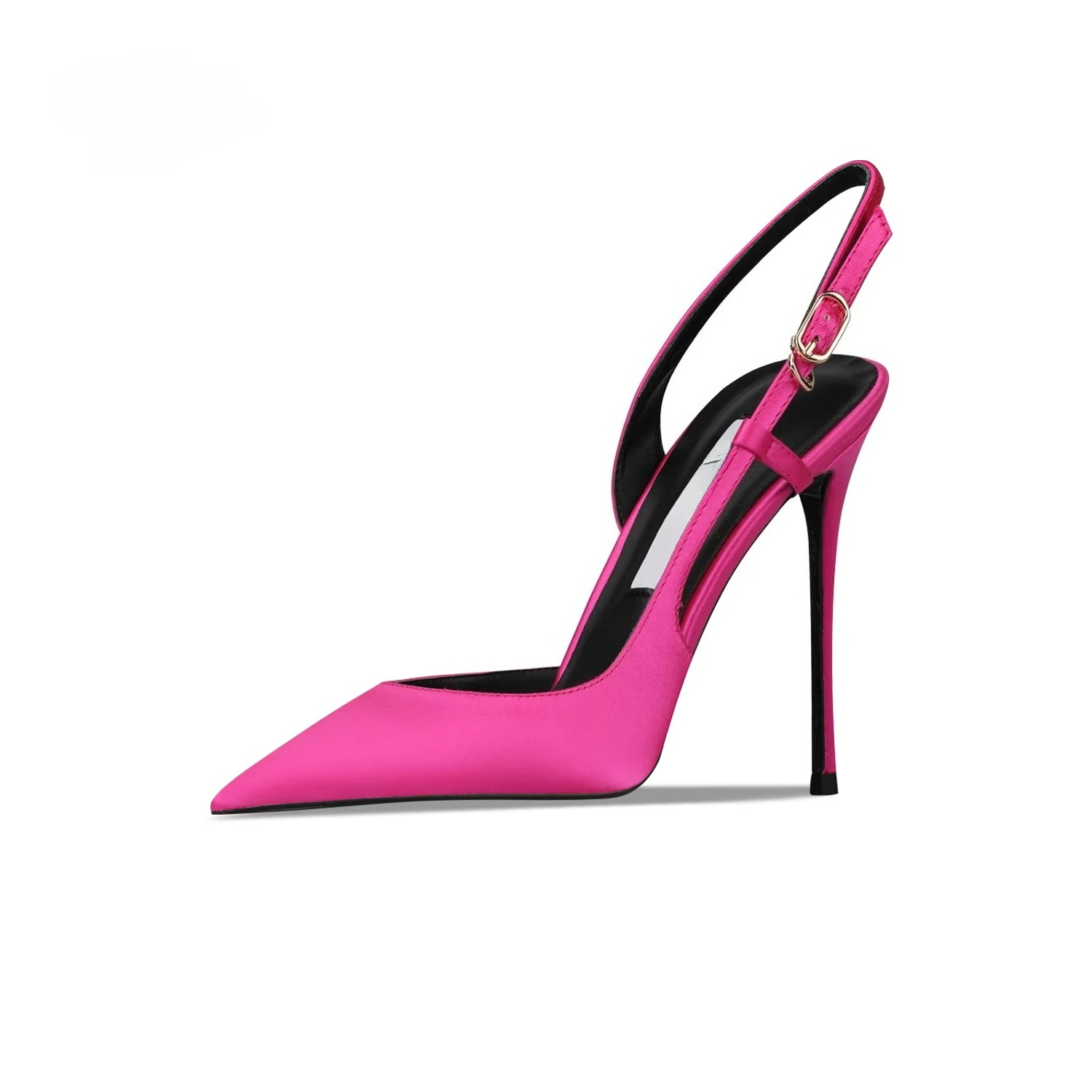 Casual Sandal Leather - Sandali Donna con Tacco Sottile e