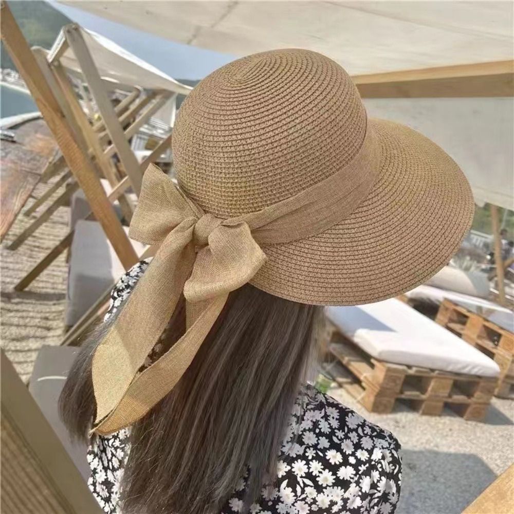 Cappello da sole Bowknot berre - Bucket Hat Straw recensione e prezzo