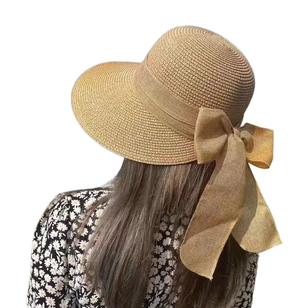 Cappello da sole Bowknot berre - Bucket Hat Straw recensione e prezzo