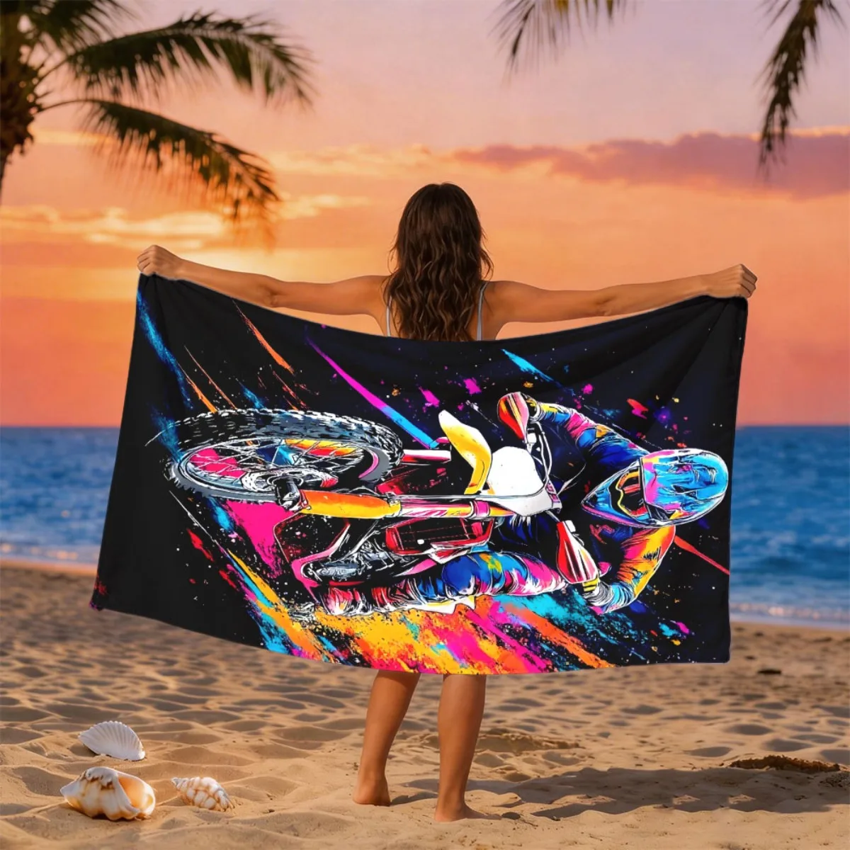 Asciugamano da spiaggia oversi - Sarong Men Wrap recensione e prezzo