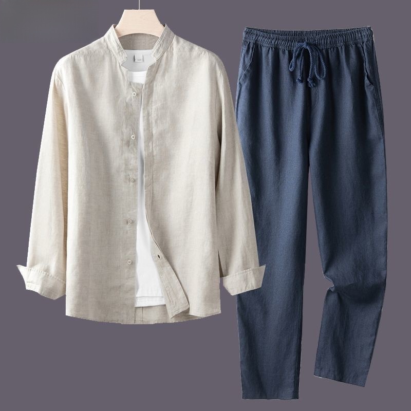 Camicia bianca a maniche lungh - Linen Shirt Breathable recensione e prezzo