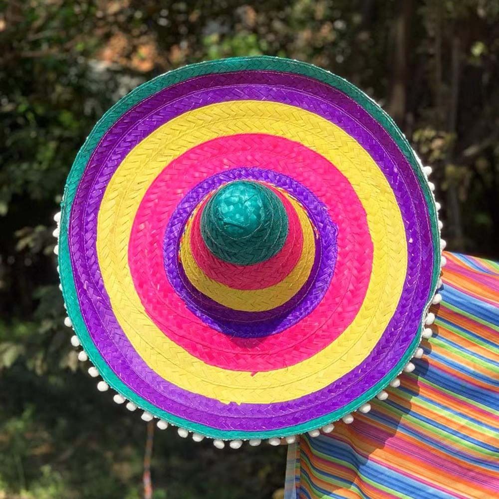 Cappello da festa messicano a  - Bucket Hat Straw recensione e prezzo