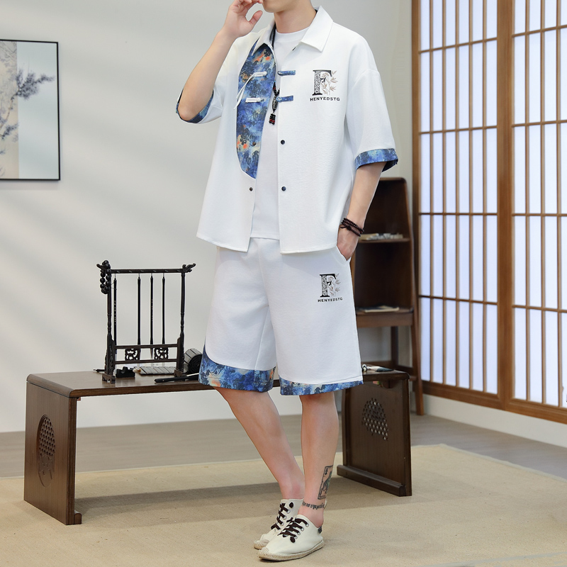 Set Kimono Estivo da Uomo 2 Pe - Resort Shirt Floral recensione e prezzo