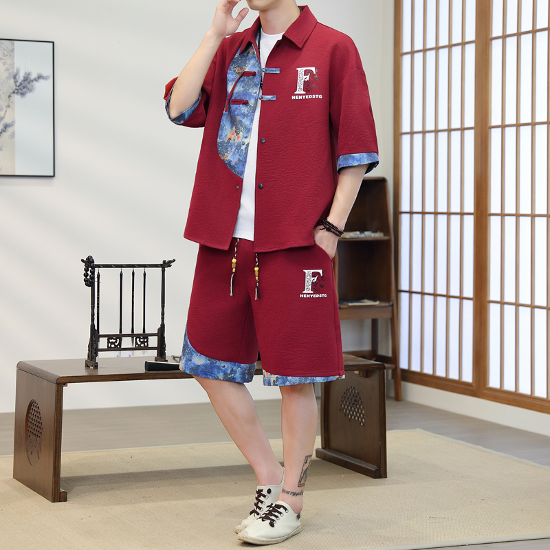 Set Kimono Estivo da Uomo 2 Pe - Resort Shirt Floral recensione e prezzo