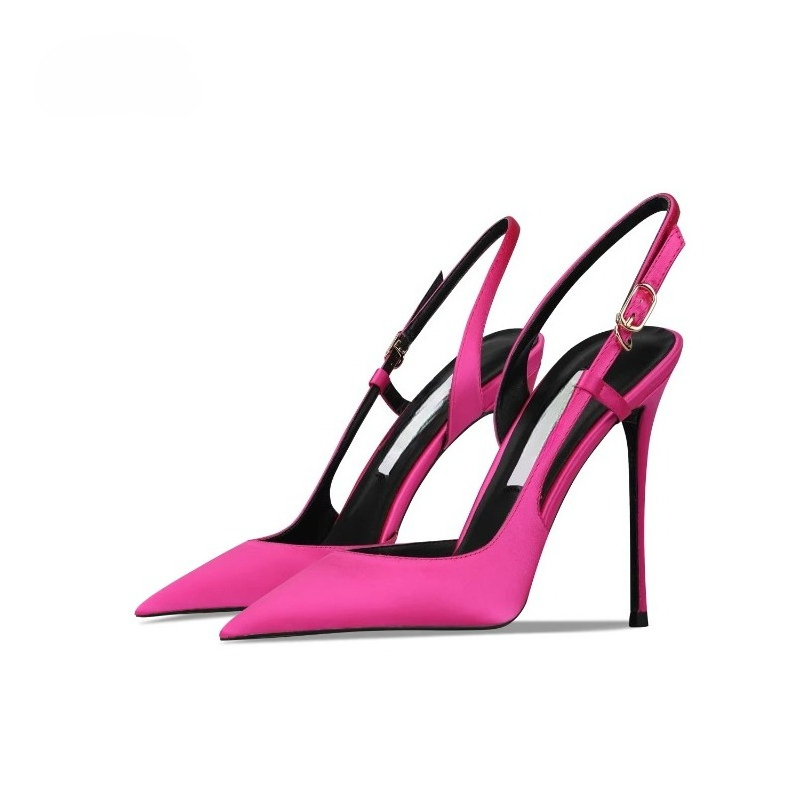 Sandali Donna con Tacco Sottil - Casual Sandal Leather recensione e prezzo